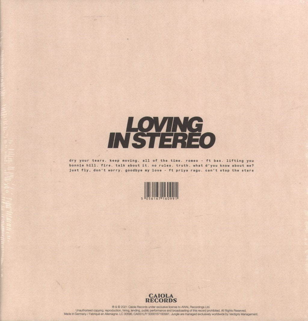 Jungle - Loving In Stereo - Lp