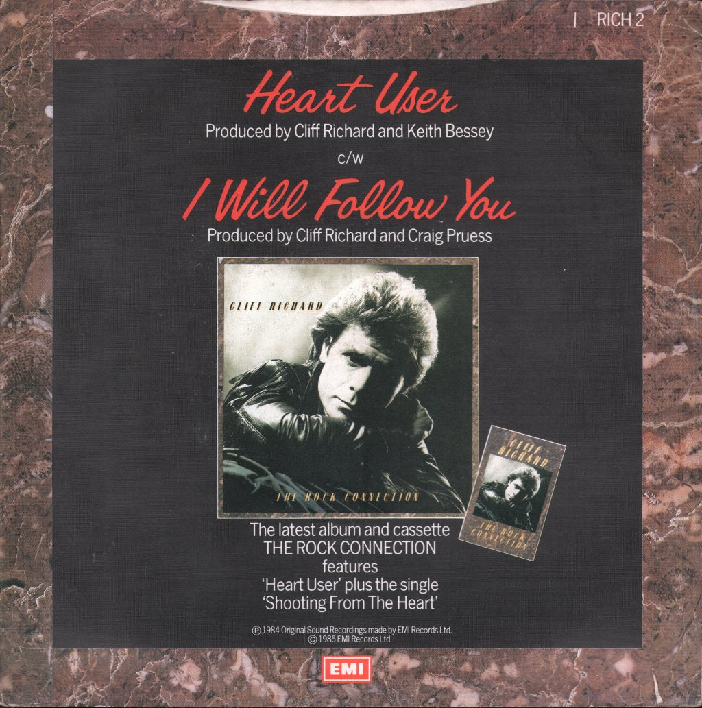 Cliff Richard - Heart User - 7 Inch