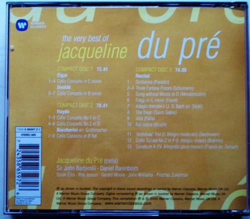 Jacqueline Du Pré - Very  Best Of Jacqueline Du Pre - Cd Set