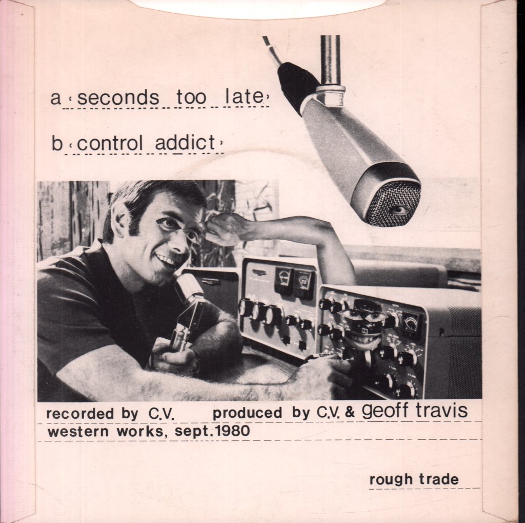 Cabaret Voltaire - Seconds Too Late - 7 Inch