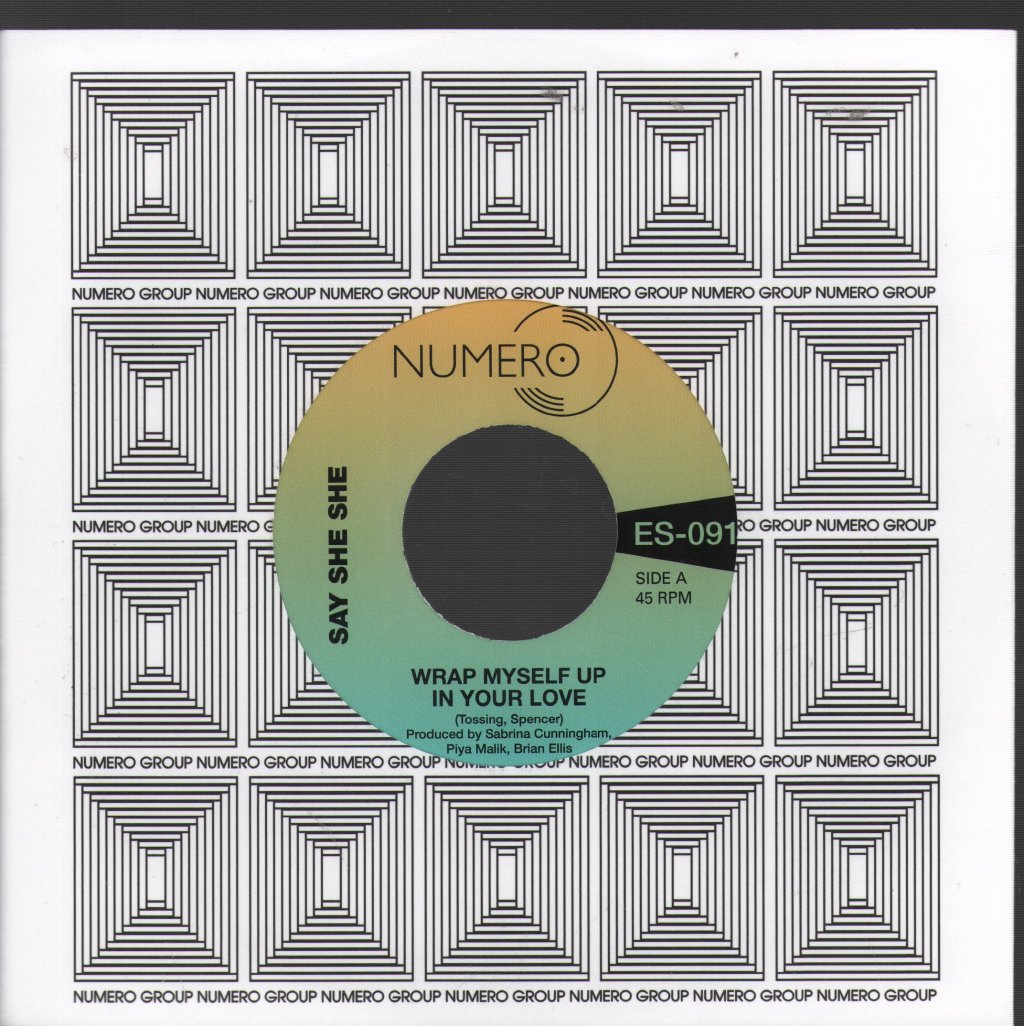 Say She She and Jim Spencer - Wrap Myself Up In Your Love - 7 Inch