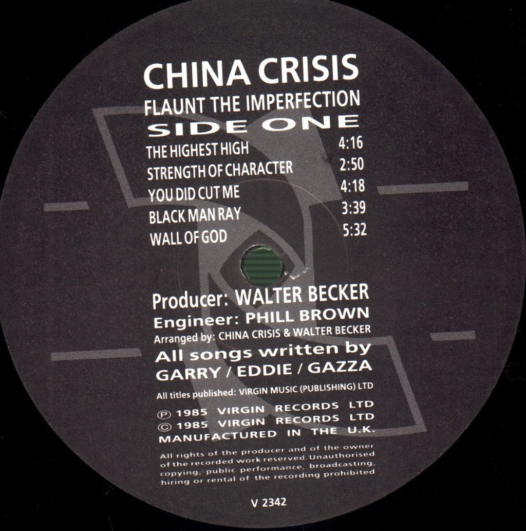 China Crisis - Flaunt The Imperfection - Lp