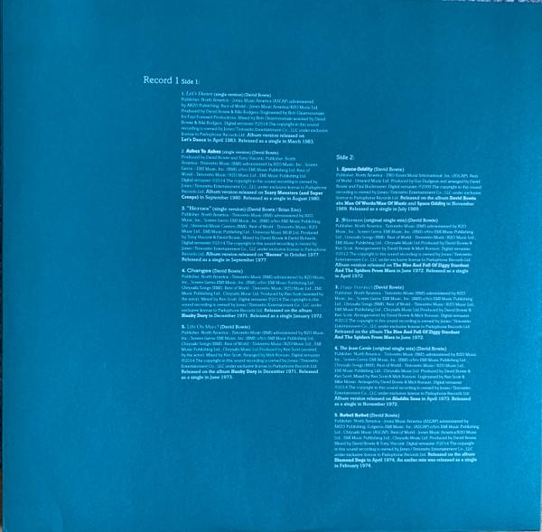David Bowie - Nothing Has Changed - Double Lp