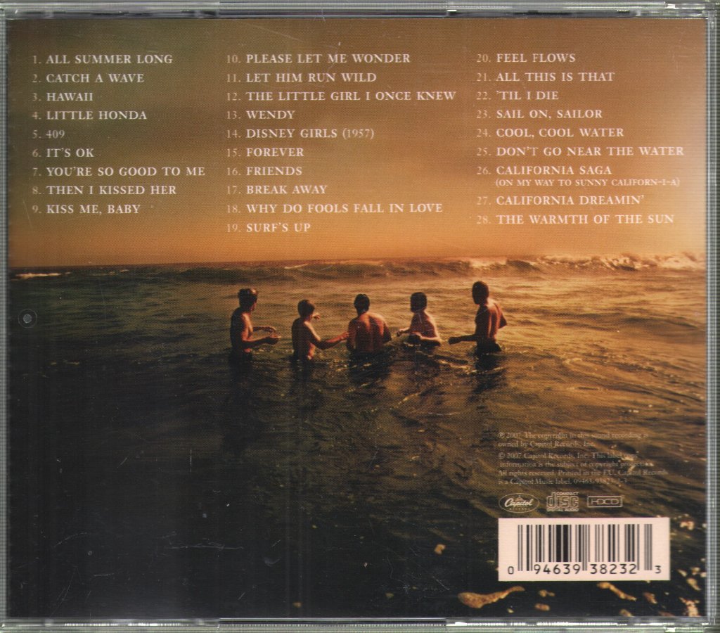 Beach Boys - Warmth Of The Sun - Cd