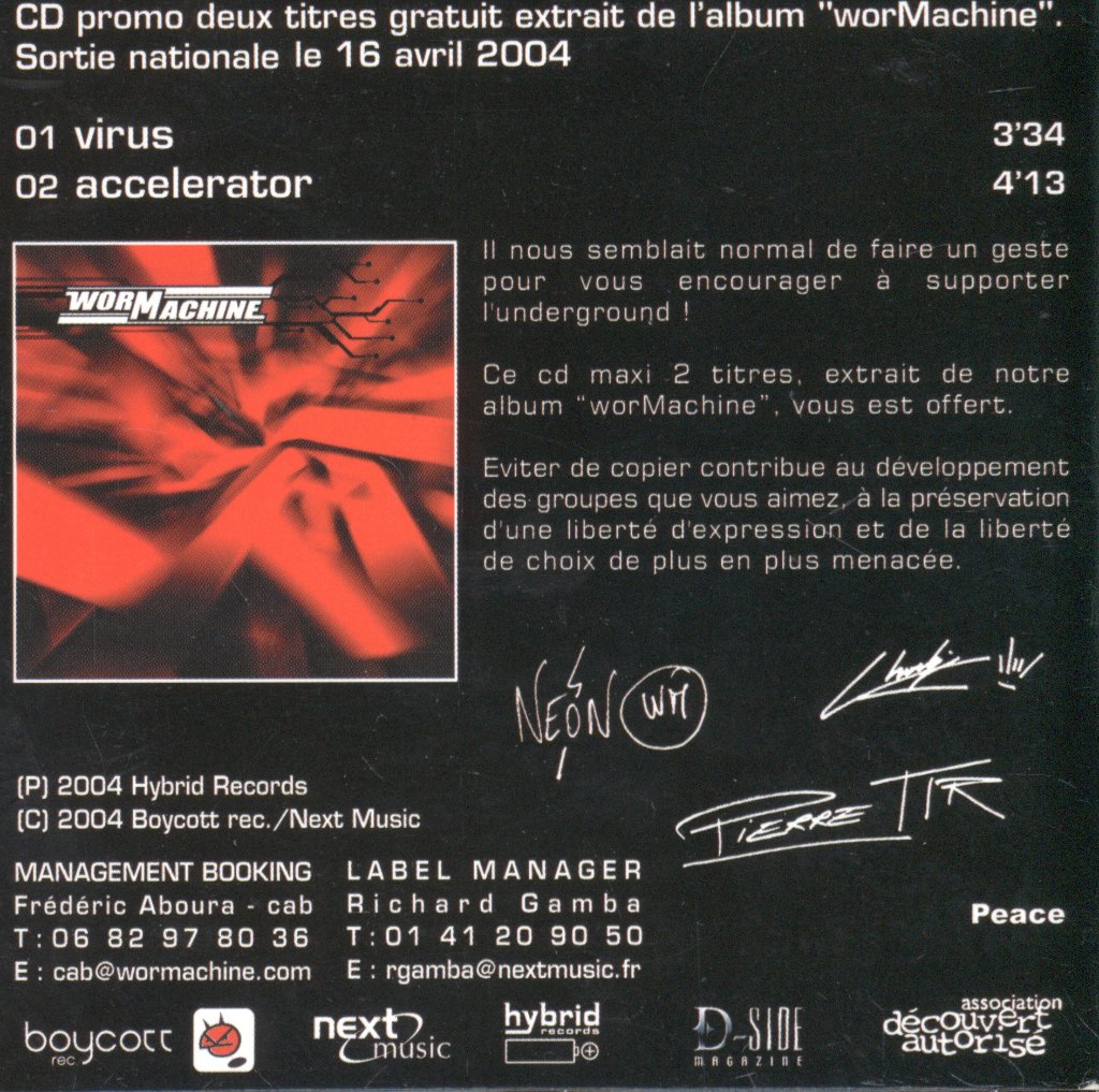 Wormachine - worMachine - Cd