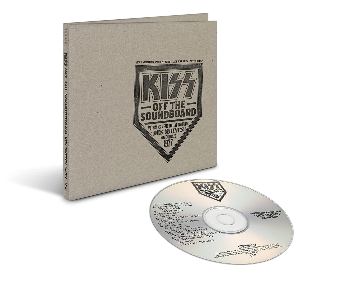 Kiss - Kiss Off the Soundboard: Live In Des Moines - Cd