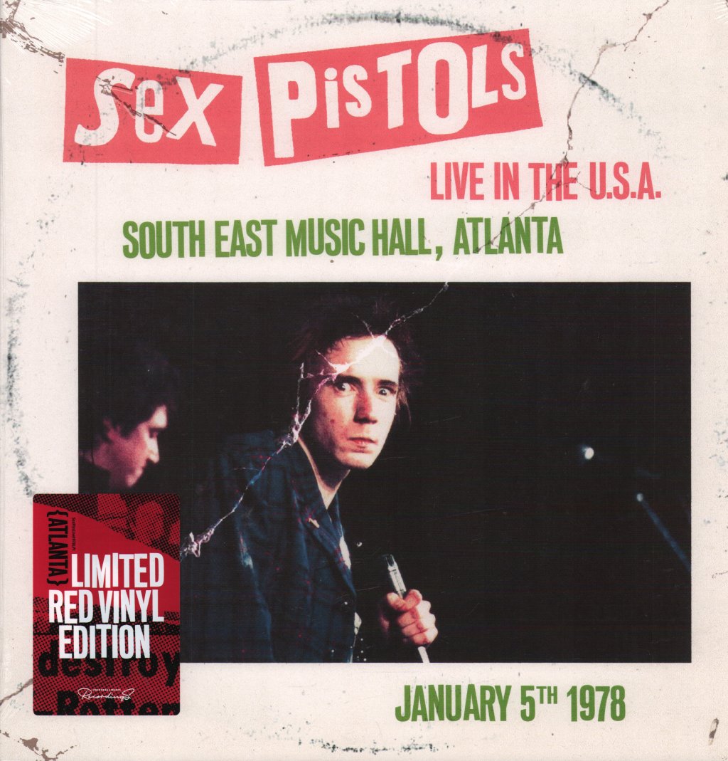 Sex Pistols - Live In The U.S.A 1978 – Atlanta - Lp