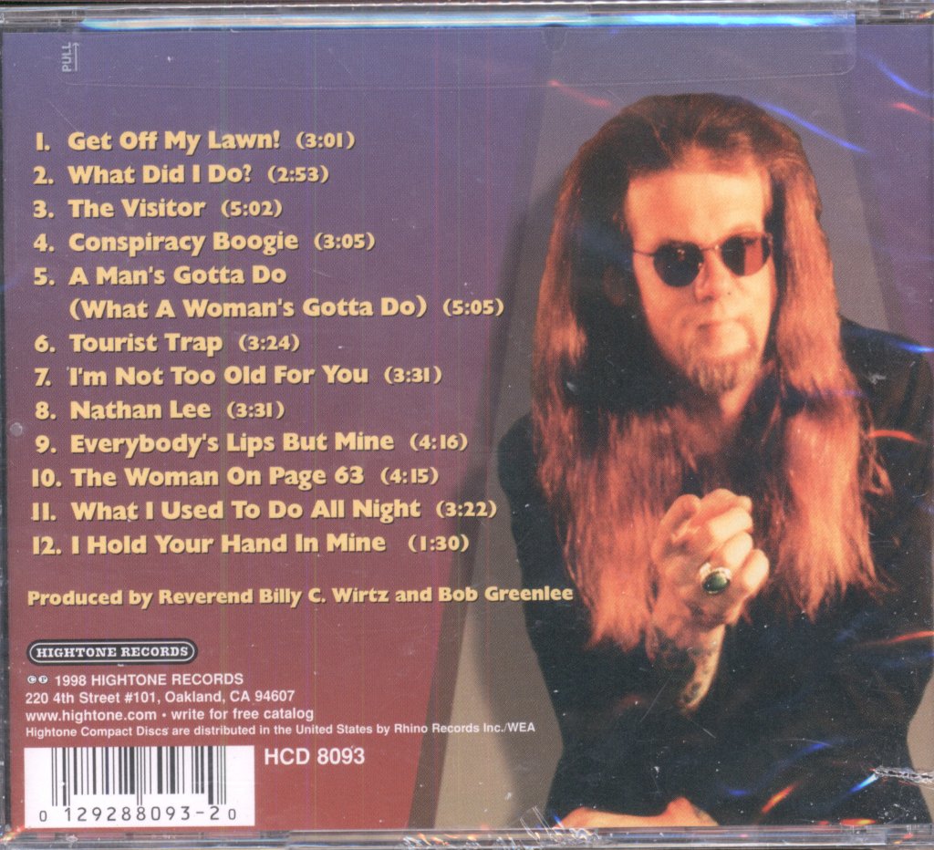 Reverend Billy C Wirtz - Unchained Maladies - Cd