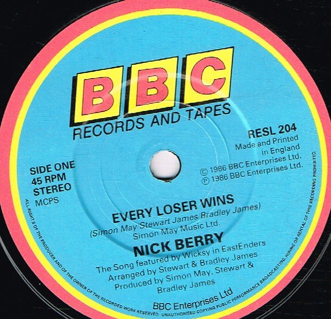 Nick Berry - Every Loser Wins - 7 Inch