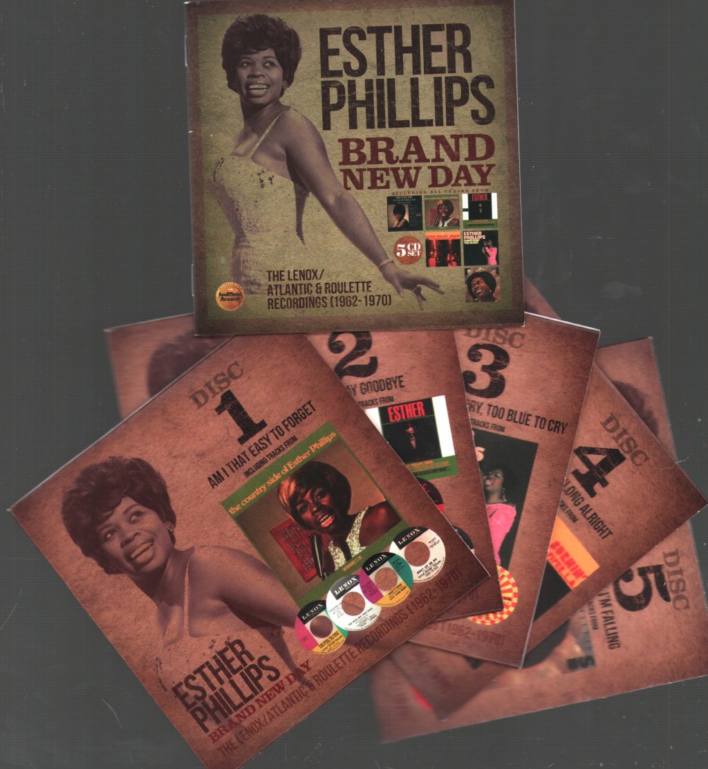 Esther Phillips - Brand New Day (The Lenox/Atlantic & Roulette Recordings 1962-1970) - Cd Set