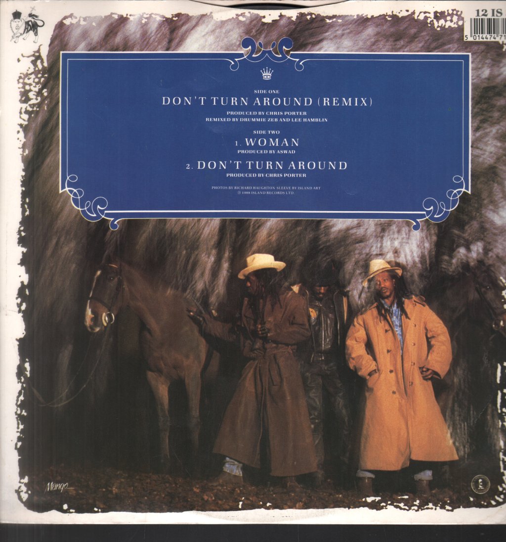 Aswad - Don't Turn Around - 12 Inch