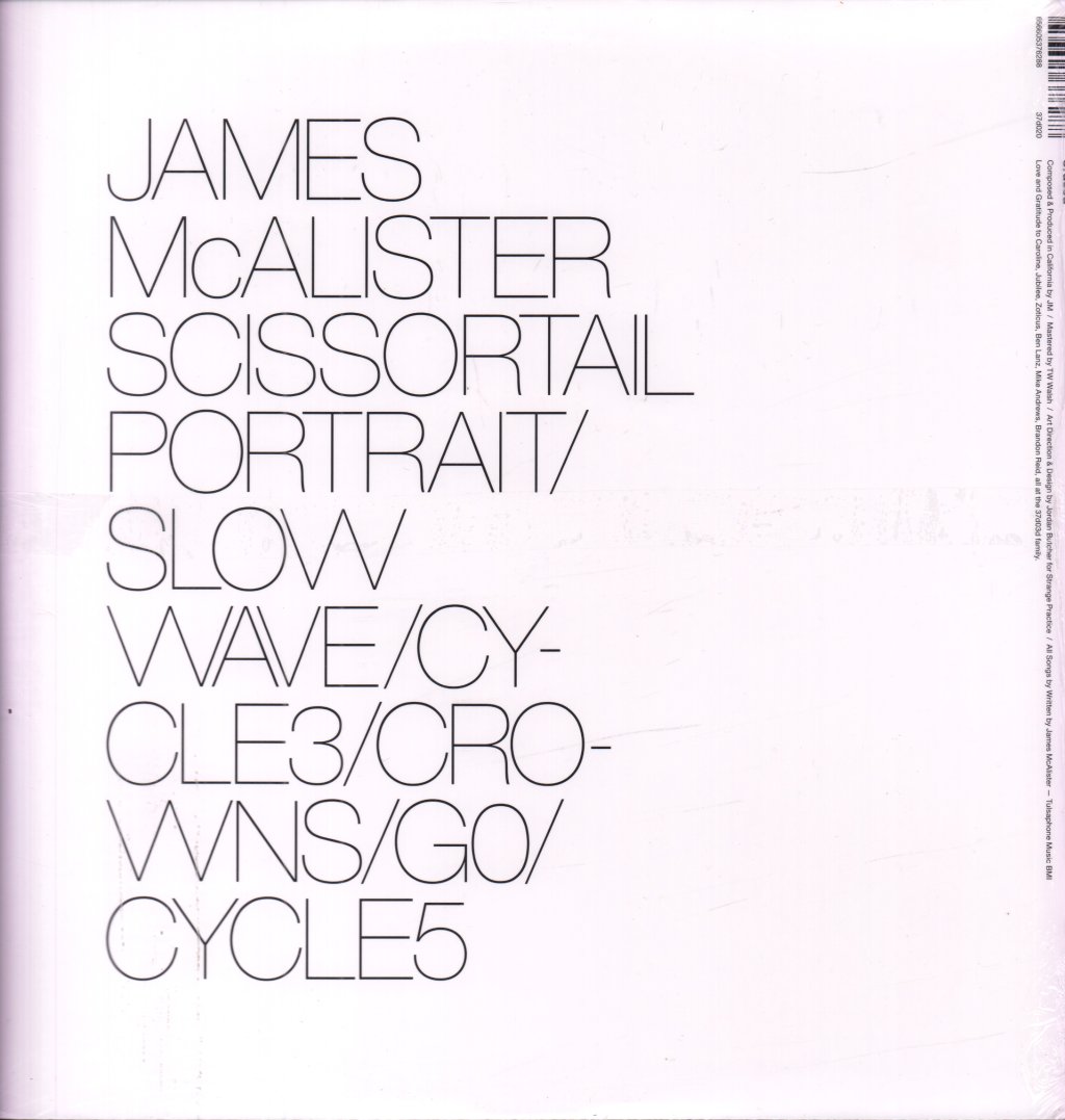 James McAlister - Scissortail - Lp