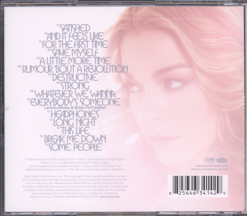 Leann Rimes - Whatever We Wanna - Cd