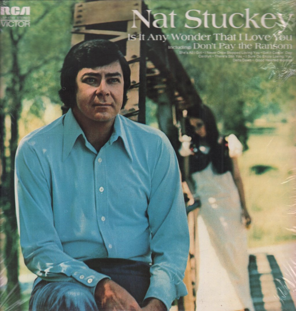 Nat Stuckey - Is It Any Wonder That I Love You - Lp
