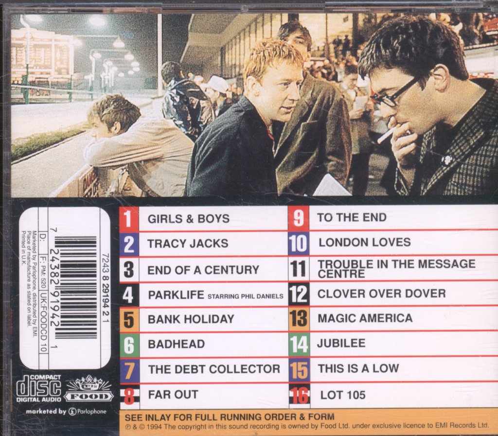 Blur - Parklife - Cd