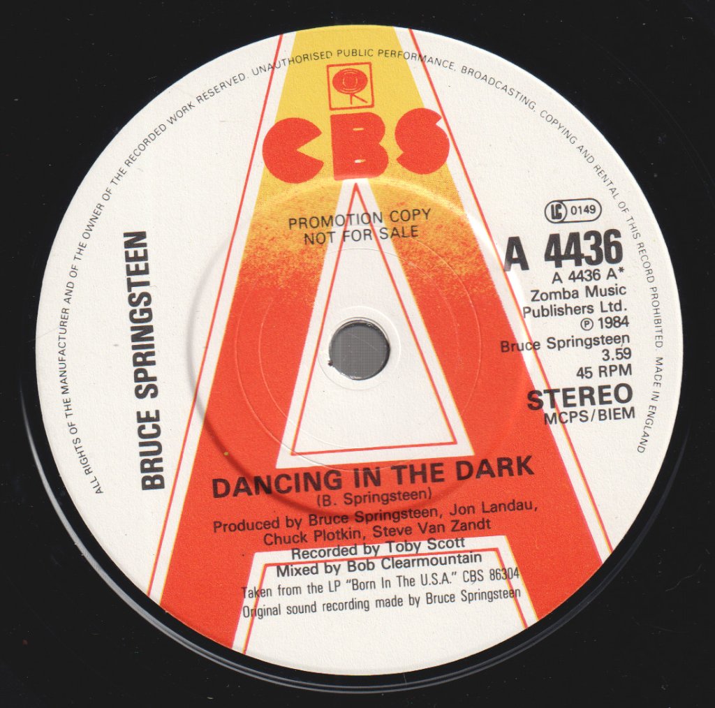Bruce Springsteen - Dancing In The Dark - 7 Inch