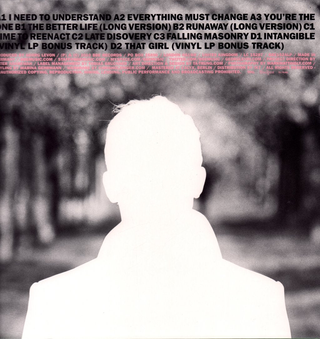 Georg Levin - Everything Must Change - Double Lp