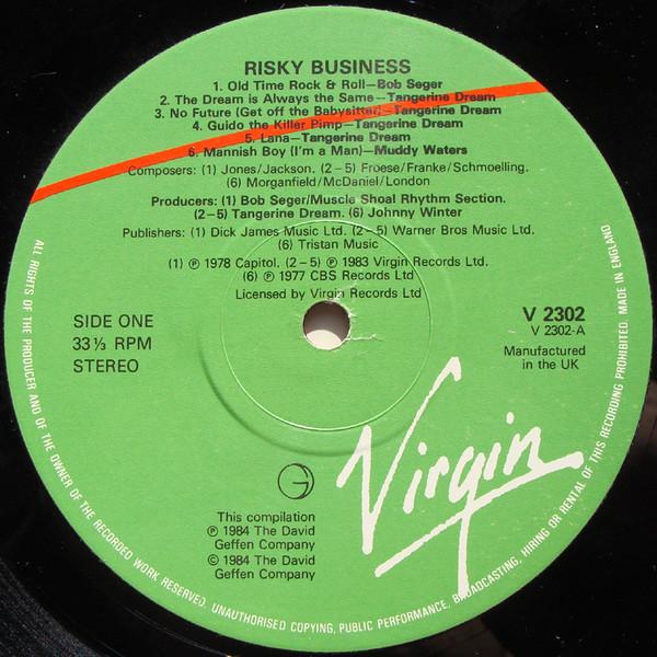 Various Artists - Risky Business - Lp