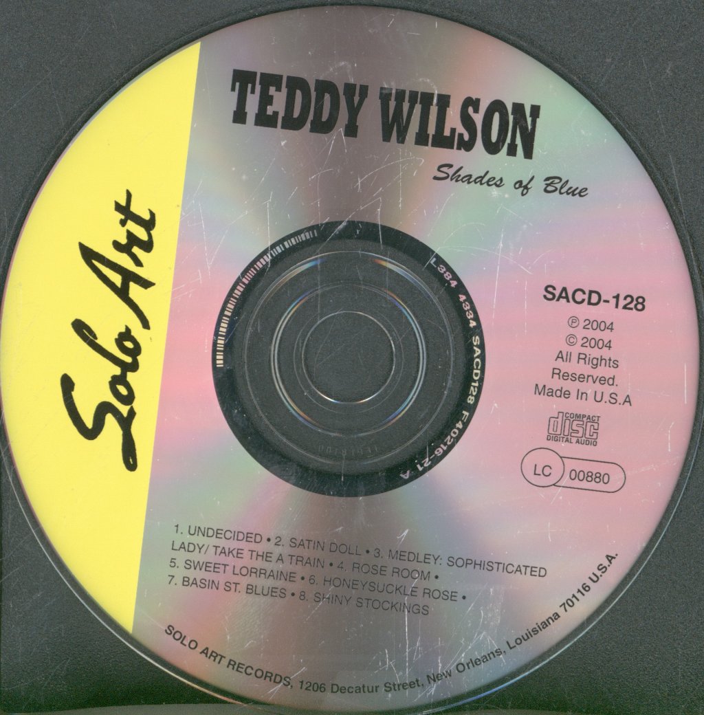 Teddy Wilson - Shades Of Blue - Cd
