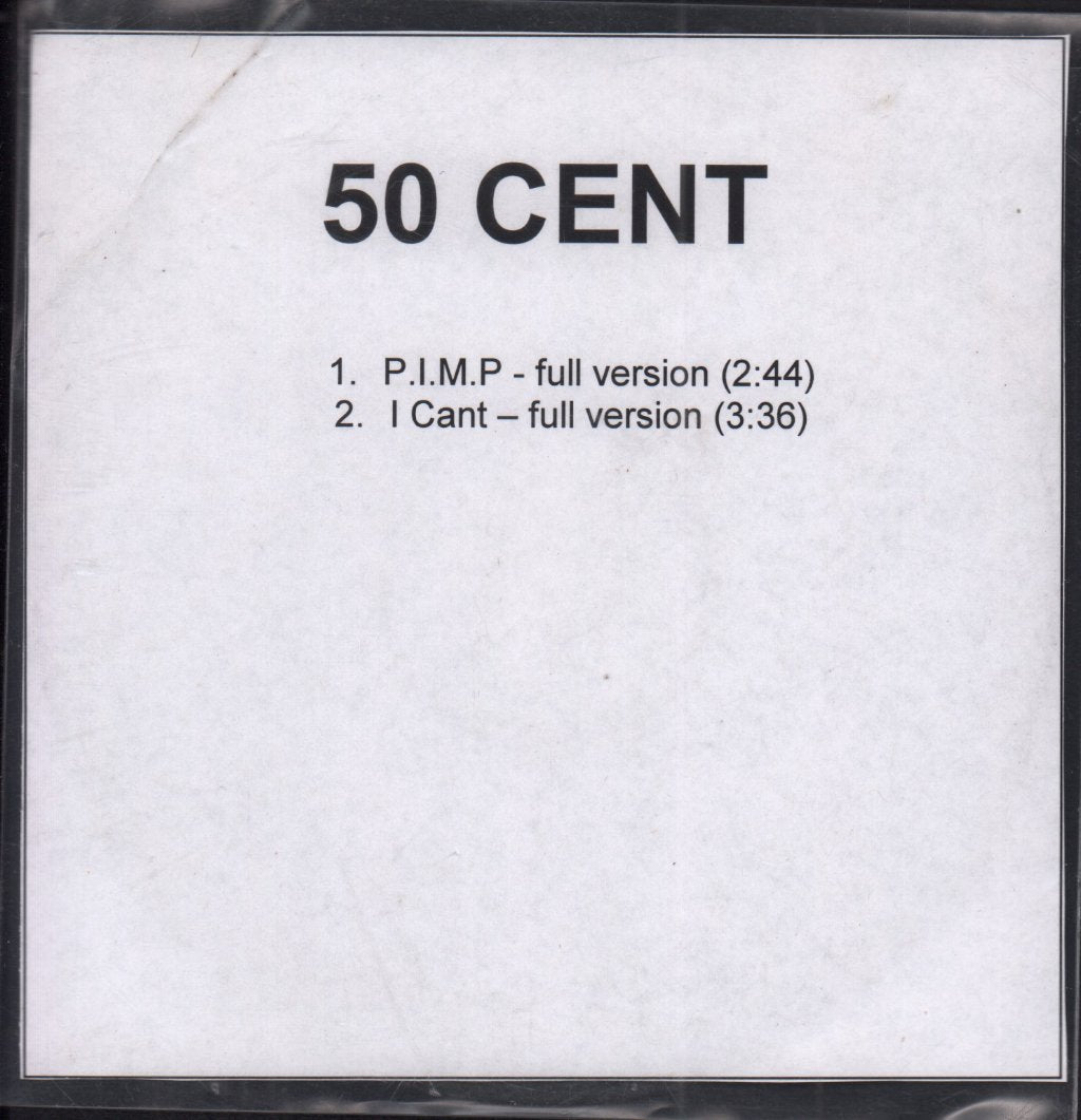 50 Cent - p.i.m.p. - Cdr