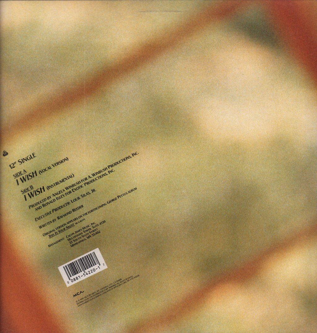Giorge Pettus - I Wish - 12 Inch