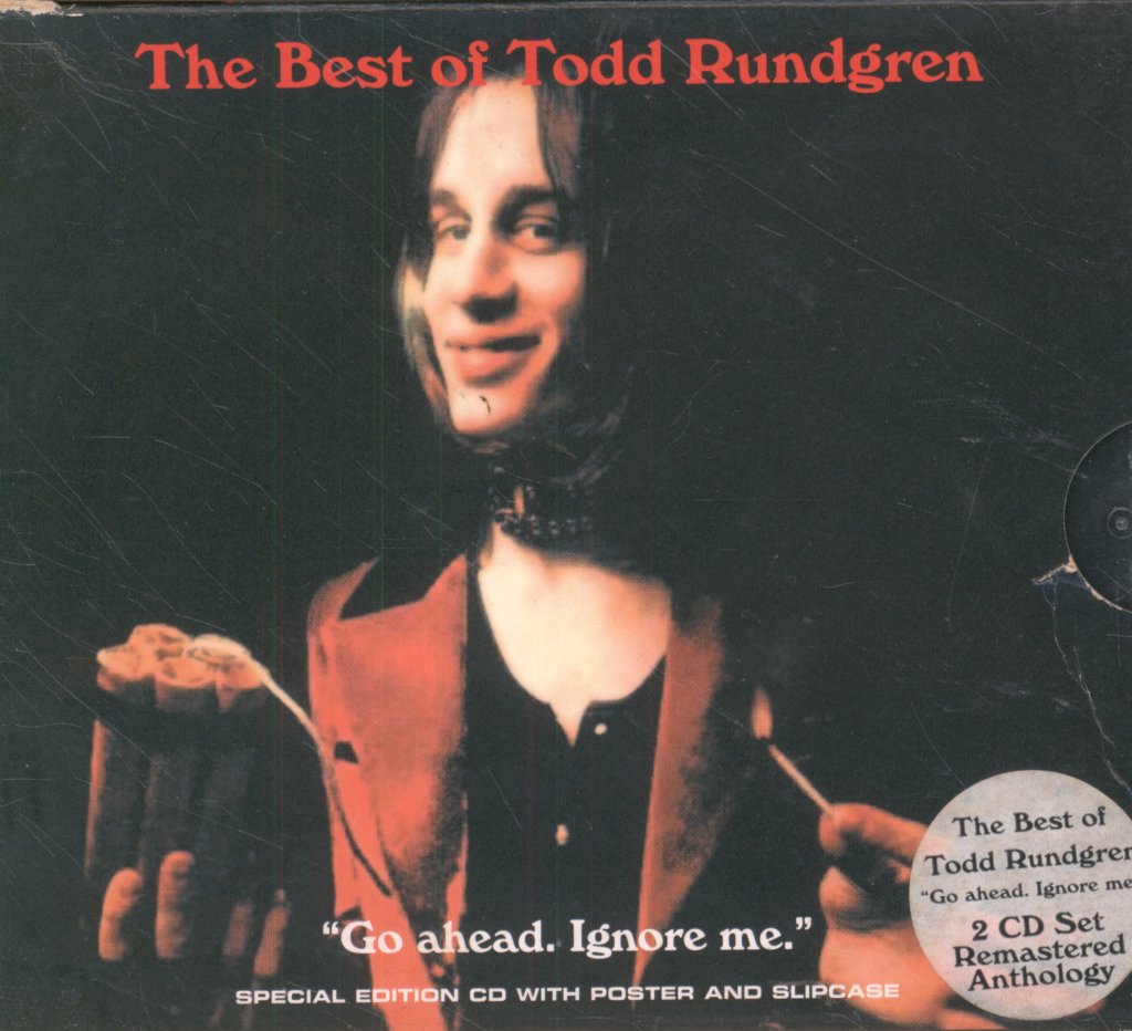 Todd Rundgren - Best Of Todd Rundgren "Go Ahead. Ignore Me." - Double Cd