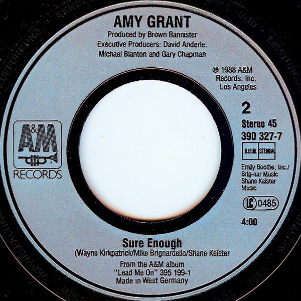 Amy Grant - Lead Me On - 7 Inch