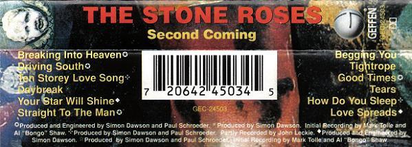 Stone Roses - Second Coming - Cassette