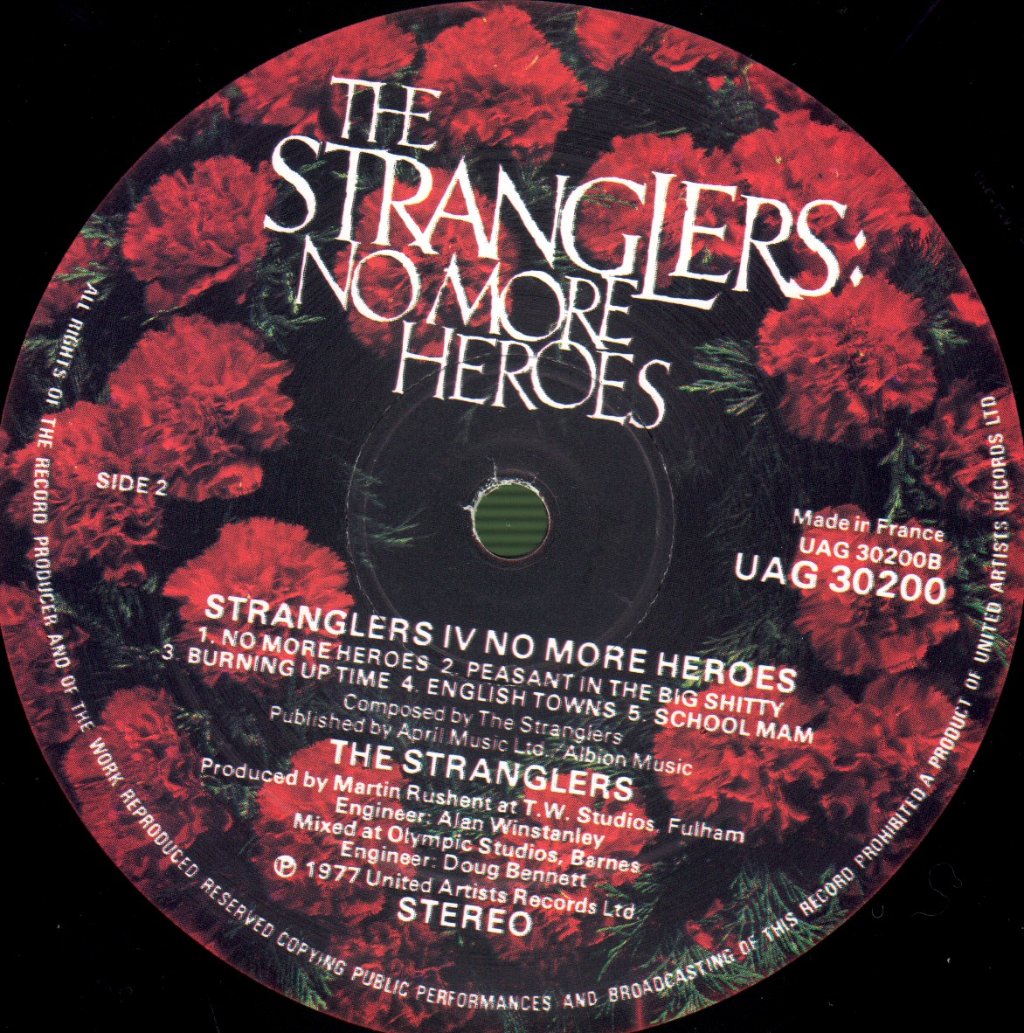 Stranglers - No More Heroes - Lp