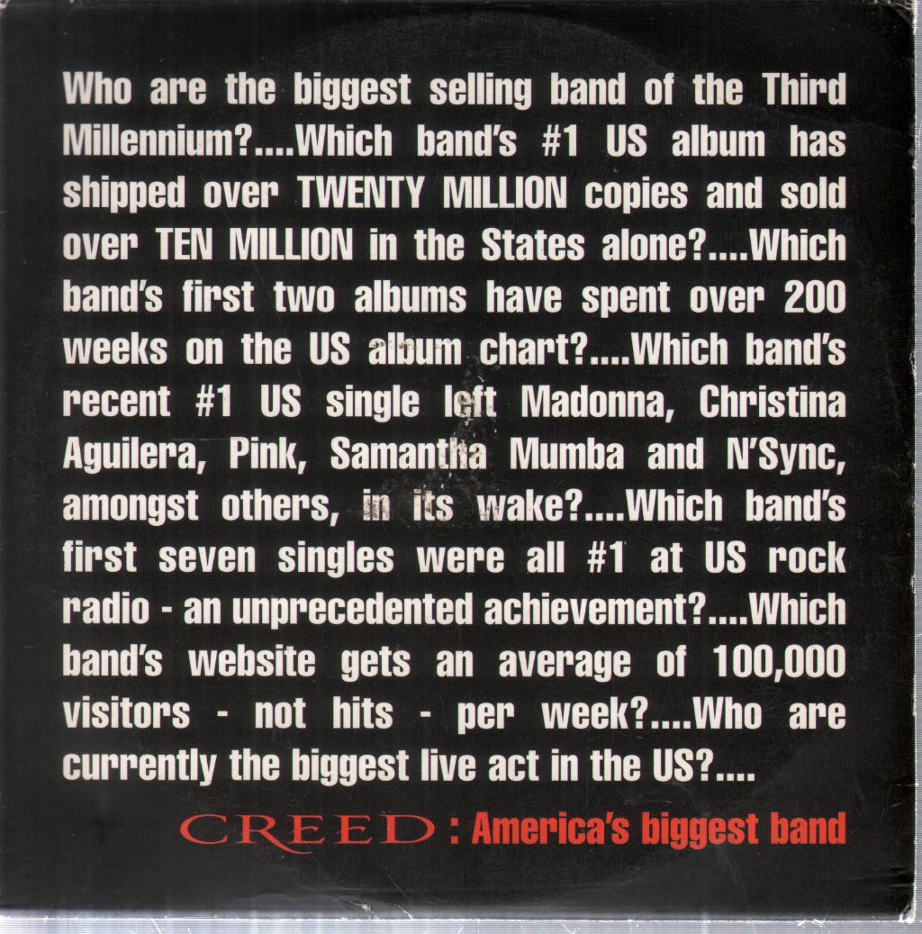 Creed (Rock/Metal Group) - Higher - Cdr