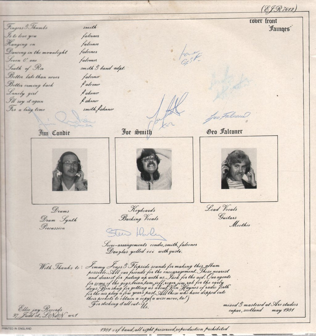 CSF Band - Better Late Than Never - Lp