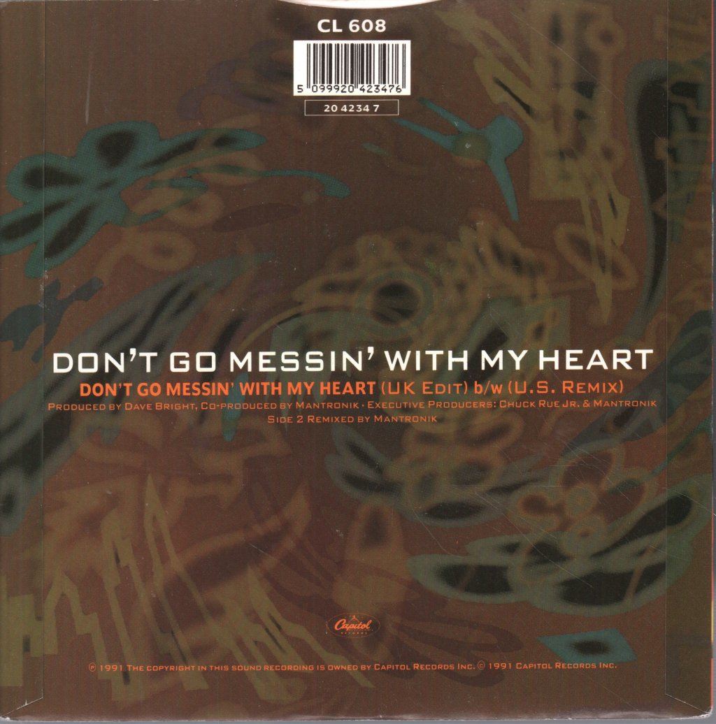 Mantronix - Don't Go Messin' With My Heart - 7 Inch