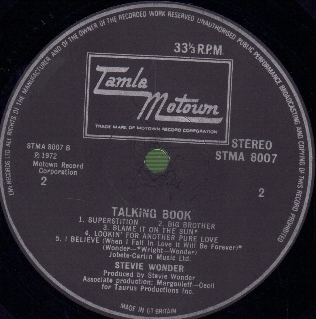 Stevie Wonder - Talking Book - Lp