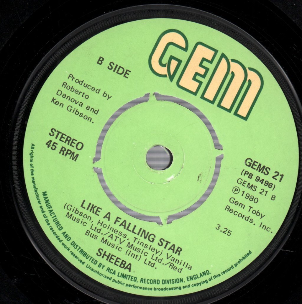 Sheeba - Woman Without Love - 7 Inch