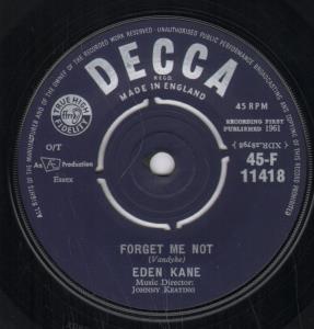 Eden Kane - Forget Me Not - 7 Inch