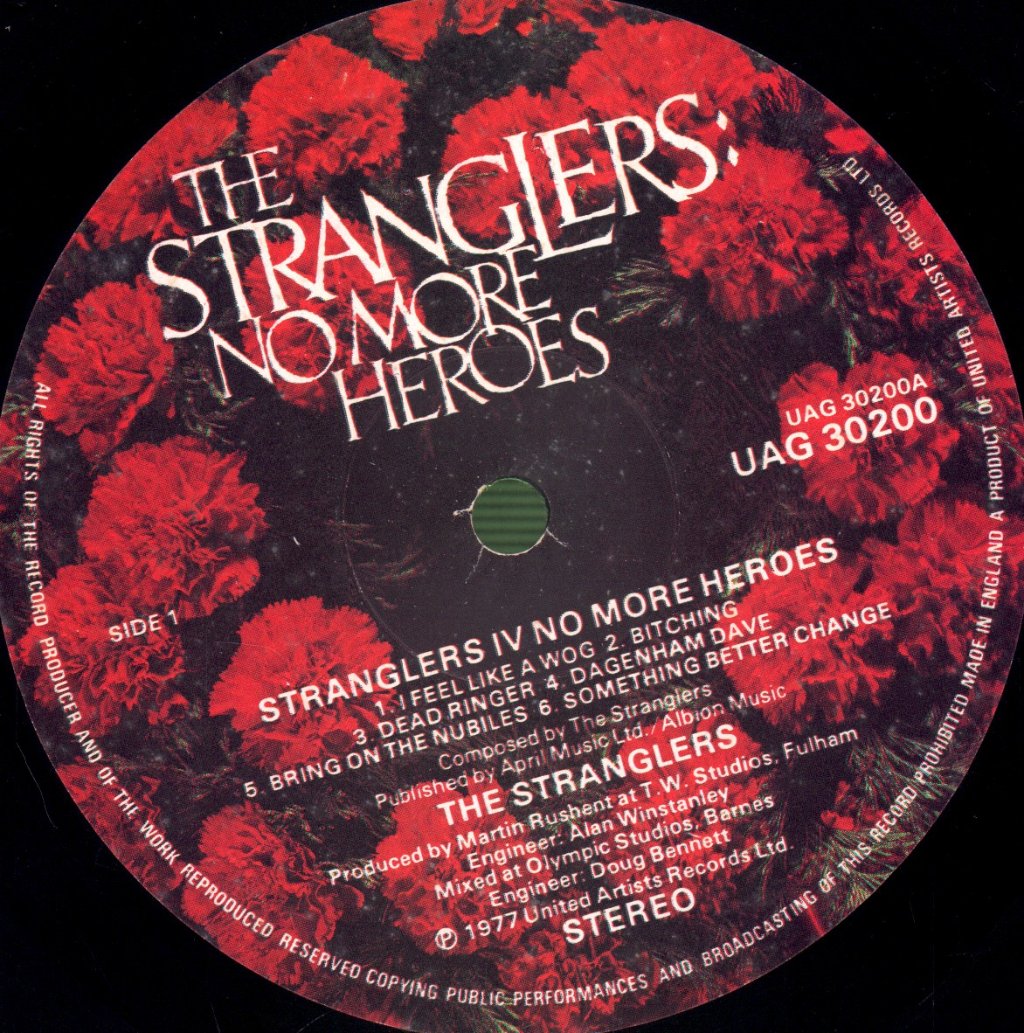 Stranglers - No More Heroes - Lp