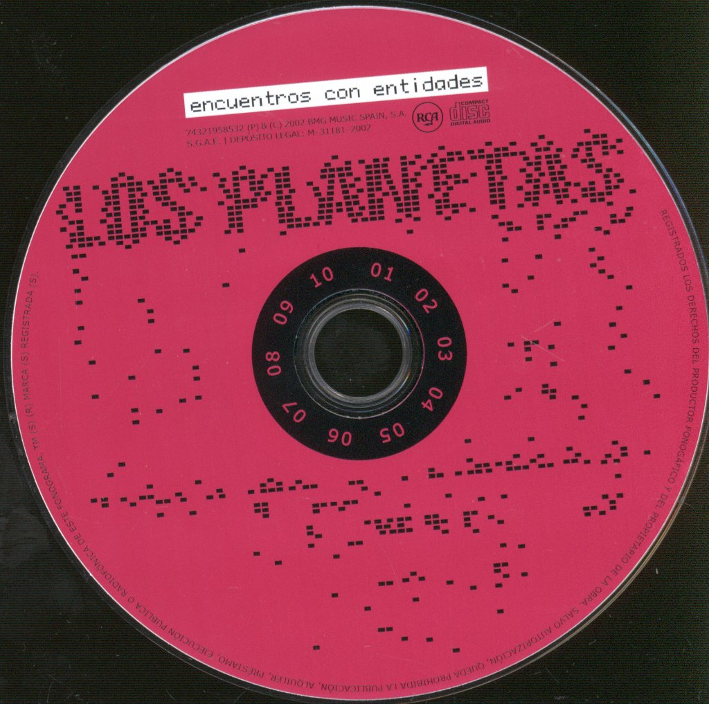 Los Planetas - Encuentros Con Entidades - Cd