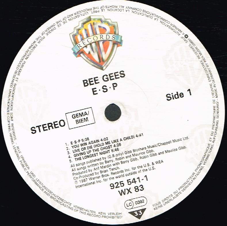 Bee Gees - ESP - Lp
