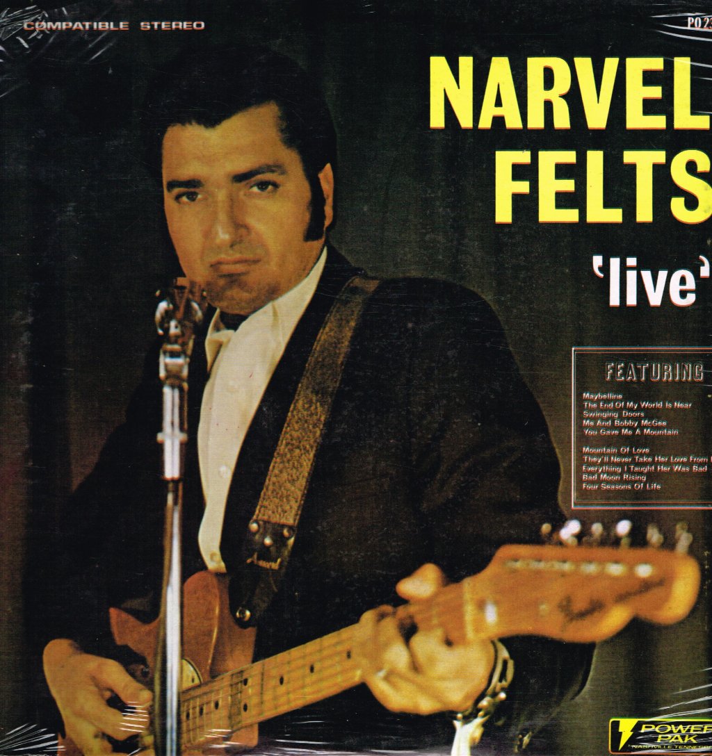 Narvel Felts - Live - Lp