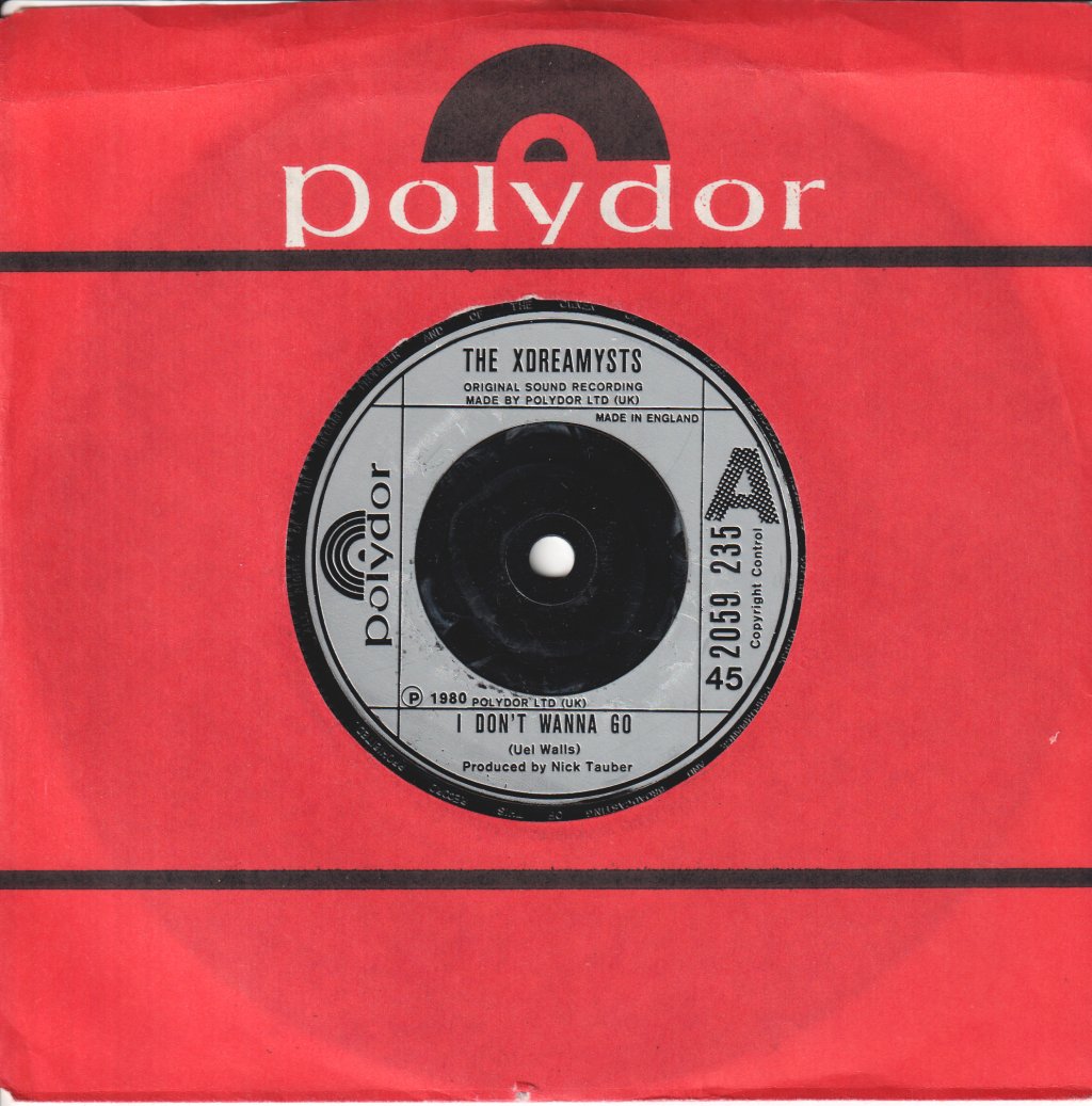 Xdreamysts - I Don't Wanna Go - 7 Inch