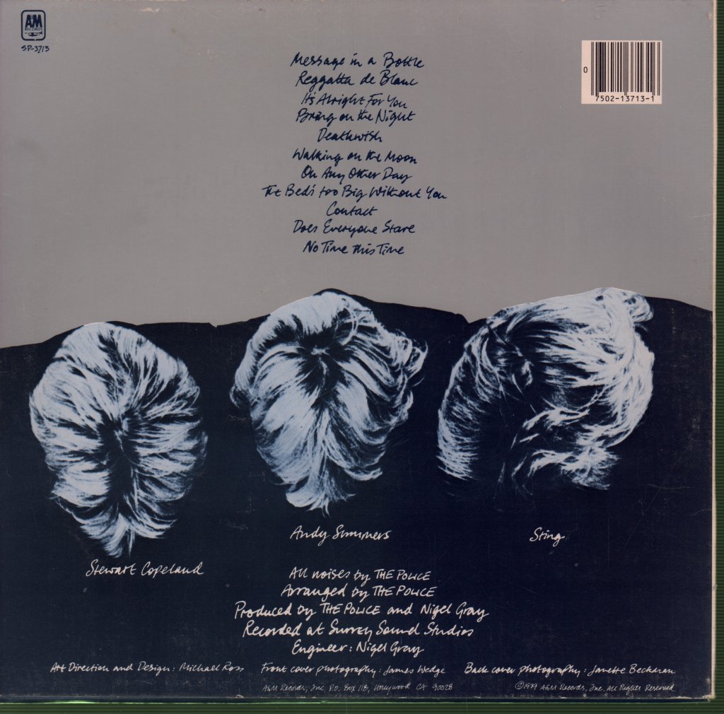 Police - Reggatta De Blanc - Double 10 Inch