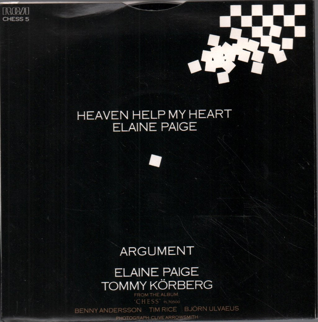 Elaine Paige - Heaven Help My Heart - 7 Inch