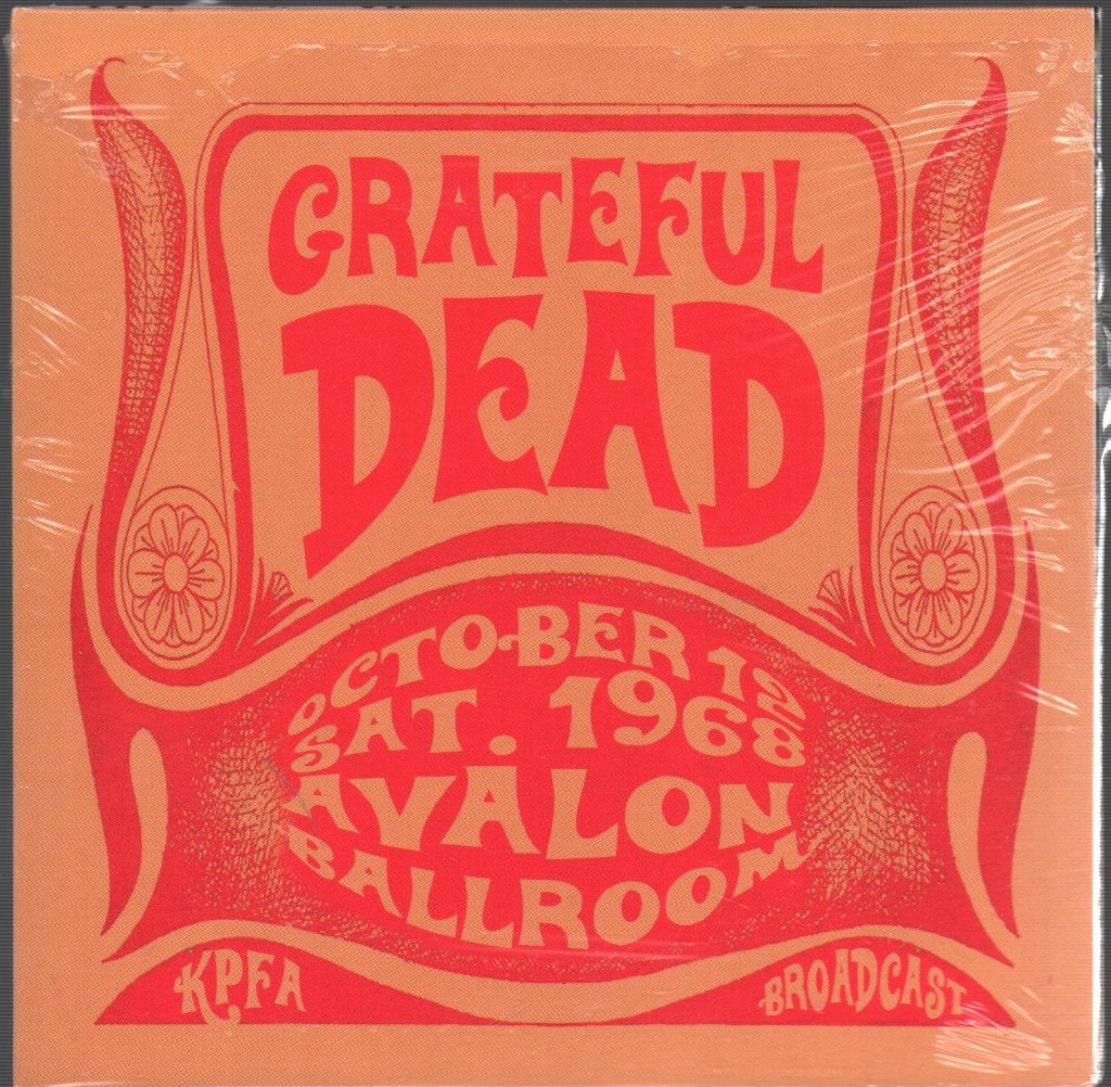 Grateful Dead - Live At The Avalon Ballroom, San Francisco, CA, October 12TH 1968 - Cd
