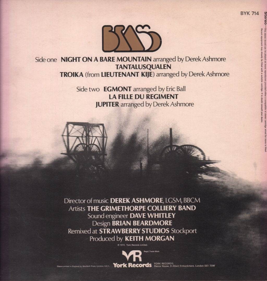 Grimethorpe Colliery Band - Brass Versus The Classics - Lp