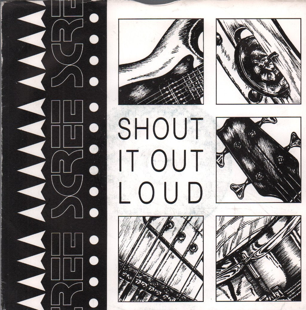 Scree - Shout It Out Loud/Persuade My Mind - 7 Inch