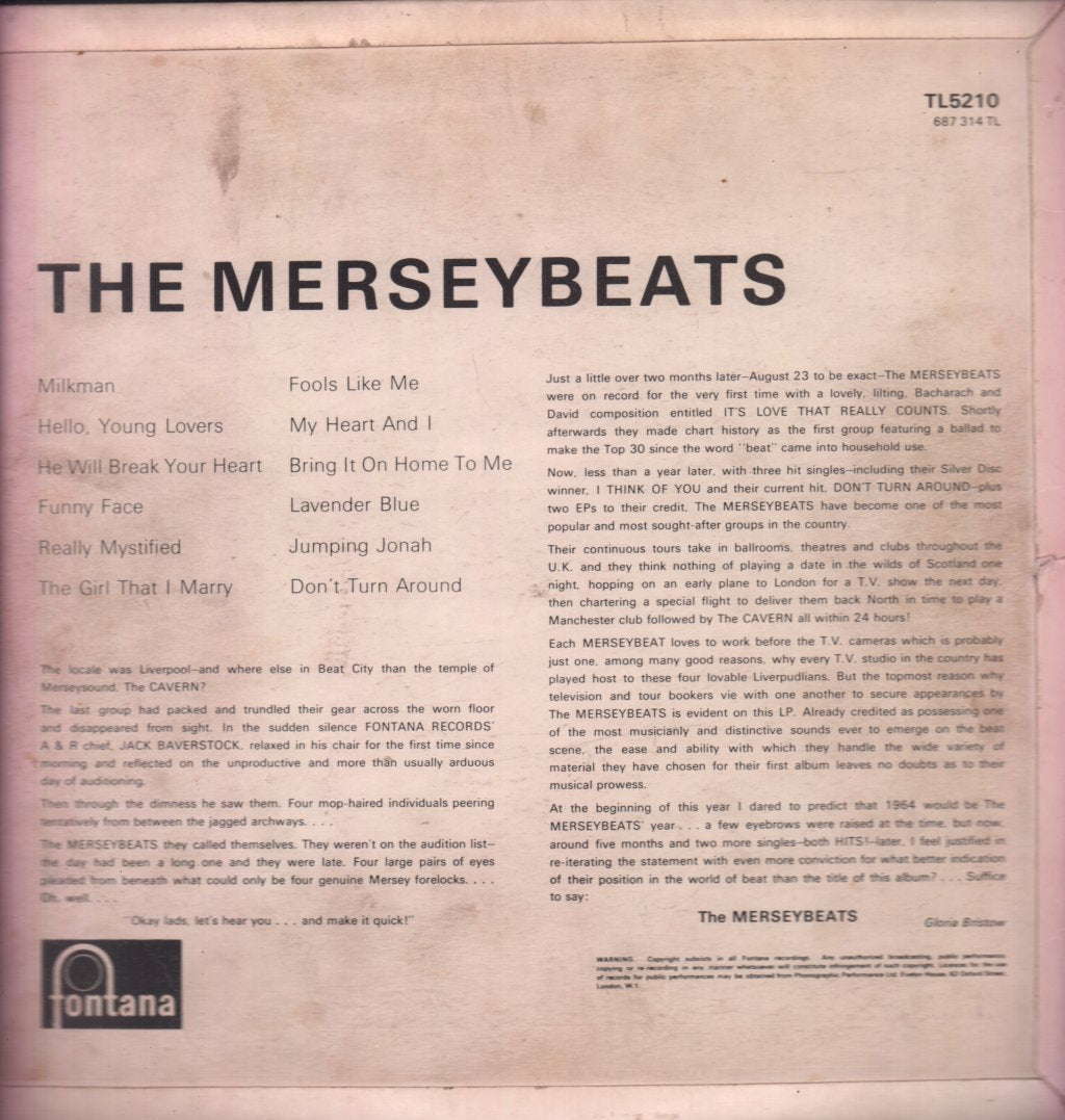 Merseybeats - Merseybeats - Lp