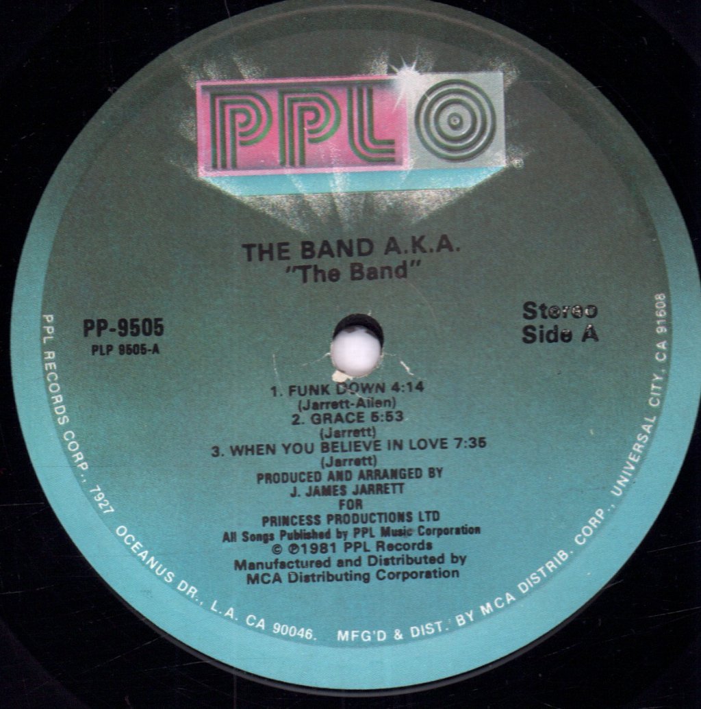 Band AKA - Band - Lp – Vinyl Tap