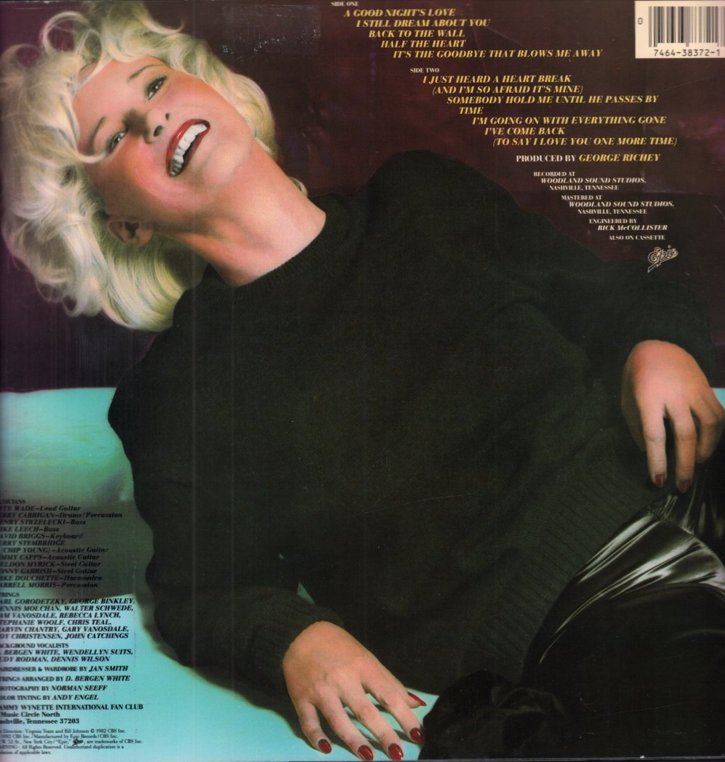 Tammy Wynette - Good Love And Heartbreak - Lp