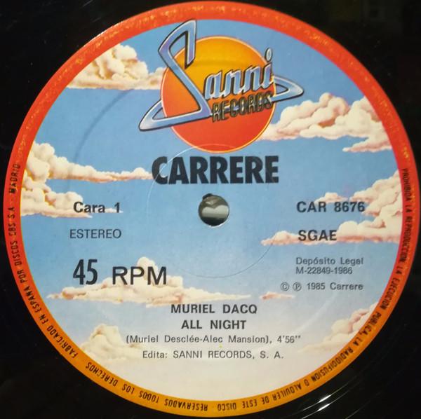 Muriel Dacq - All Night - 12 Inch