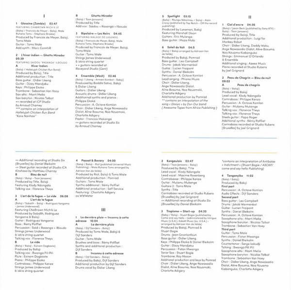 Baloji - 137 Avenue Kaniama - Cd